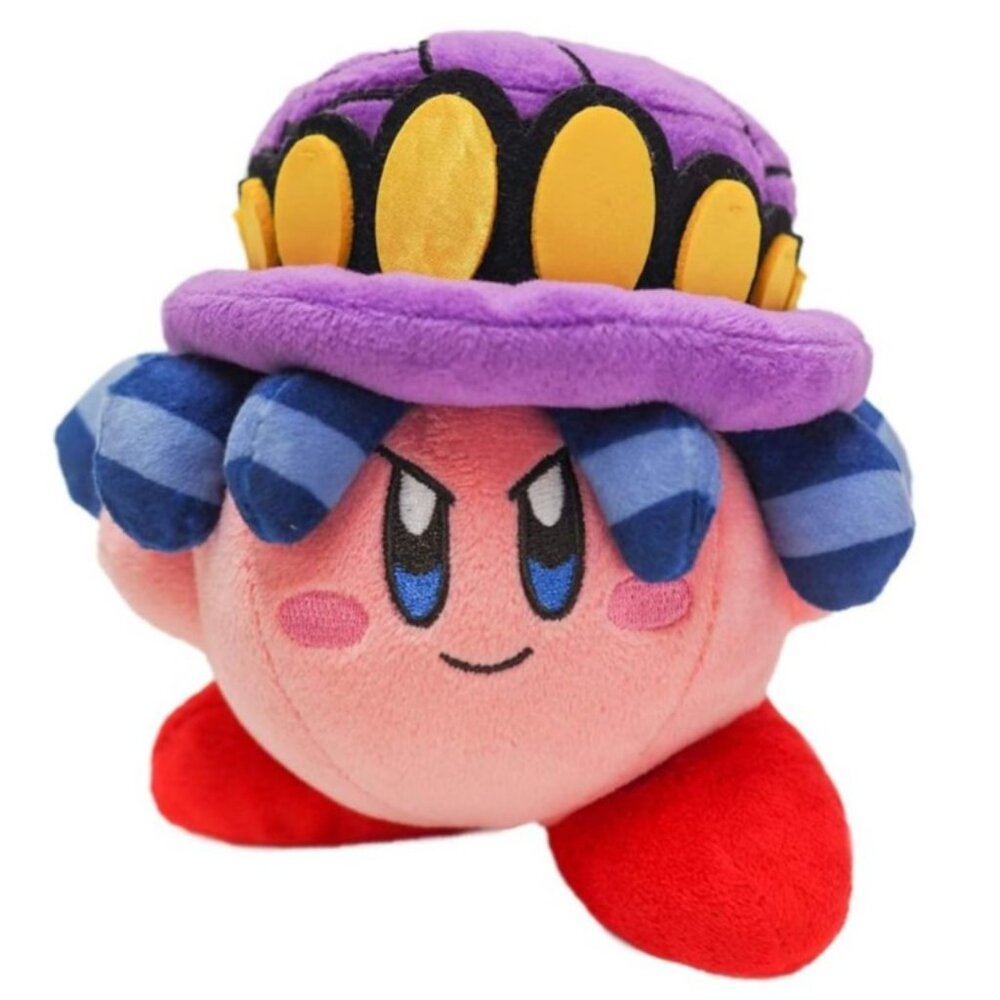 Kirby Adventure All Star "Spider" Plush Multi-Colored Stuffie, 6" Tall